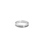 St. Steel Tart Ring, Rolled Edge Ht 2 C