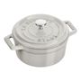 Mini Cocotte 10Cm Hvit Truffle 0,25L