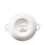 Bombance Porcelain Lid For Cocotte 22Cm Induction Oven Alabaster White