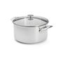 St/Steel Stewpan Milady Wit Lid ?28 Cm