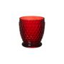 Boston coloured Tumbler red 95x95x100mm