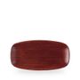 Stonecast Patina Red Rust Chefs Oblong Tallerken 29.8 X 15.3Cm