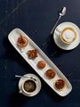 MODERN COUPE Platter deep rect. 43x9cm - H:30cm