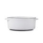 Caractere Cocotte 25Cl Without Lokk White Cumulus