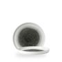 Raku Quartz Black Walled Tallerken 21Cm