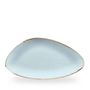 Stonecast Duck Egg Triangle Chefs Tallerken 35.5 X 18.8Cm