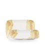 Inked Tide Gold / Natural Deep Tray  / 26 x 18cm