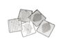 Louis Tellier 6 wedges tinned blades + pusher kit for french fries cutter
