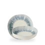 Lyra Blue Organic Walled Bowl 23cm
