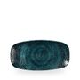 Homespun Chroma Blue Chefs Oblong Plate 29,8x15,3cm