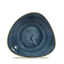 Stonecast Blueberry Triangle Shallow Bolle 21 X 21Cm