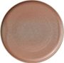 ICELAND TERRA ROSA Plate flat coupe - Ø22cm - H:40cm