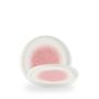 Raku Pink Quartz Walled Plate 21cm H:2cm