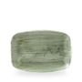 Stonecast Patina Burnished Green Oblong Chefs Tallerken 30X19.9Cm