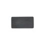 The Rock Black Shale Rectangular Plate 350x180x15mm