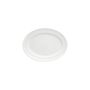 SNOW Platter with rim oval 36cm - H:30cm
