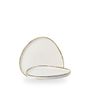 Stonecast Barley White Triangle Walled Chefs Tallerken 20Cm