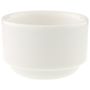 Universal white Dip bowl stackable 65x65x50mm 0,1L