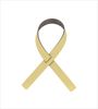 Napkin Loop / 4 Pieces / Gold / Lether Hippo / 1x30cm