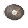 Revolution 2 Handle Lokk For Oval Cocott Matt Slate Style Cosmos Gold
