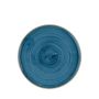 Stonecast Java Blue Walled Plate 26cm