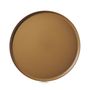 CONTRE JOUR Plate 30cm Mocha brown