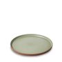 CONTRE JOUR Plate 26cm Almond green