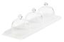 Fat Med 3 Domes Nacryl White