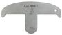 GOBEL St/st log squeegee - 25 x 40 mm