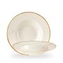 Stonecast Barley White Profile Wide Rim Bolle Large 28Cm