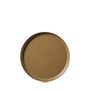 CONTRE JOUR Plate 21cm Mocha brown