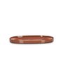 Caractere Oval Tallerken Cinnamon