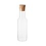 Glass Carafe 1,2L Borosilicate Glass / Cork Stopper