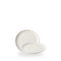 White Natural Plate 16.5cm H: 2cm
