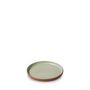 CONTRE JOUR Plate 15cm Almond green