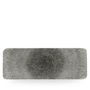 Raku Quartz Black Rect Tile 37.6 X 14Cm