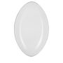 Equinoxe Oval Tallerken 35Cm White Cumulus