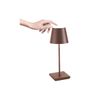 Poldina PRO Mini Bordlampe LED - Brun