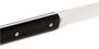Perceval Table knife 947 polyacetal black handle golden screws