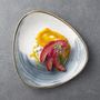 Stonecast Accents Duck Egg Lotus Tallerken 22.9Cm