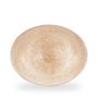 Raku Garnet Orange Orbit Oval Coupe Tallerken 31.7 X 25.5Cm
