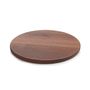 En Scene Round Tray 20Cm Walnut