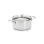 St/Steel Stewpan Milady Wit Lid ?24 Cm