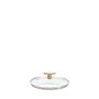 Glass Lid- B Bois-Beechwood Knob 20cm
