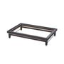 Riser For Gn 1/1 Matt Black Metal, Oak Frame