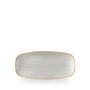 Stonecast Raw Grey Chefs Oblong Plate 12.7cm
