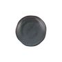 STON BLUE Plate flat round coupe - Ø25,5cm - H:20cm