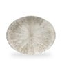 Stone Agate Grey Orbit Oval Coupe Tallerken 31.7 X 25.5Cm