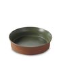 CONTRE JOUR Deep Flared Plate 20cm Olive green