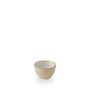 Stonecast Nutmeg Cream Profile Sugar 22.7cl H: 6.2cm Dia: 9.8cm